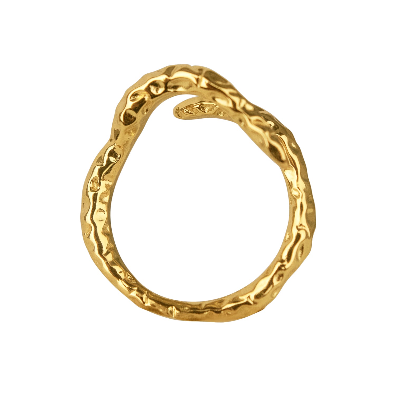 enigma ring, 925 silver ring, 18k gold plated, adjustable, hypoallergenic, second detail